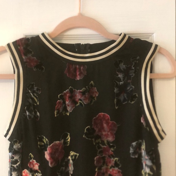 Anna Sui Silk Burnout Floral Dress - Picture 4 of 12